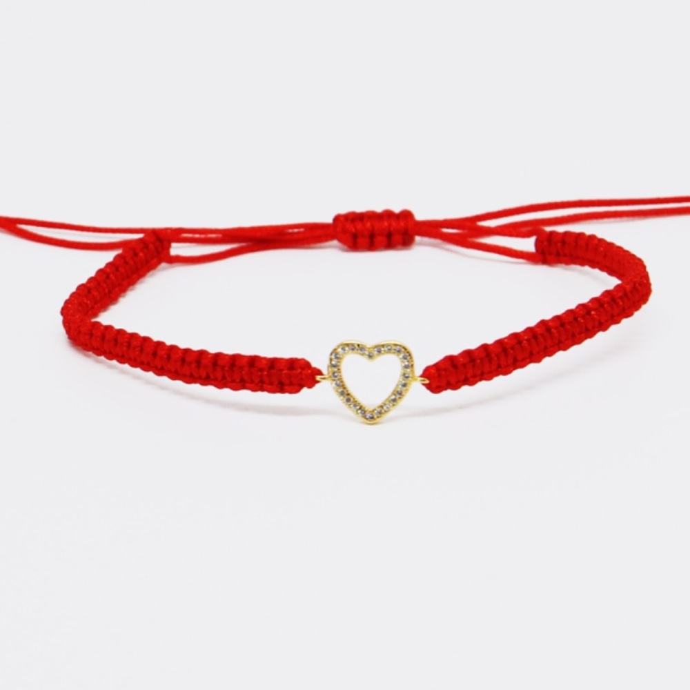 Woven Heart Bracelet